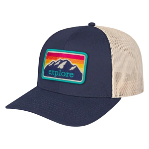 Poly/Cotton Trucker Mesh Back Cap