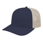 Poly/Cotton Trucker Mesh Back Cap