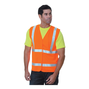 Bayside USA Made Economy Class 2 ANSI Vest