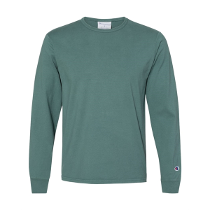 Champion Garment Dyed Long Sleeve T-Shirt