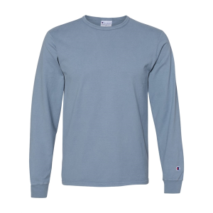 Champion Garment Dyed Long Sleeve T-Shirt